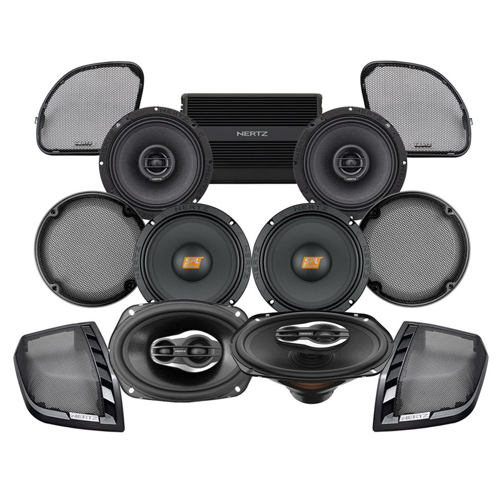 Hertz Stage 6 Plug & Play Amp and Speaker Package For 2015-2016