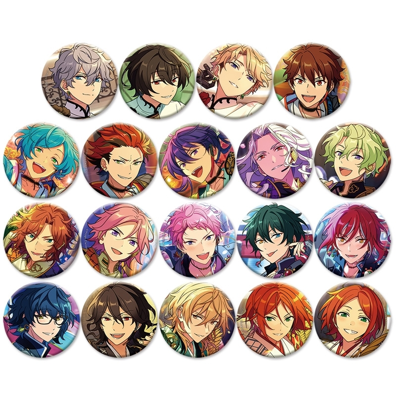 逆先夏目 あんスタ コレクション 缶バッジ 2024 May Idol 10個 あんスタ 逆