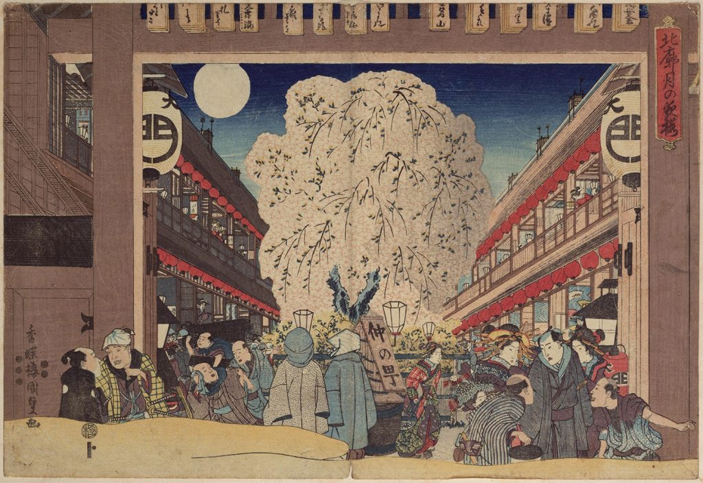 高度な木版画の技術が分かる、歌川国貞（三代目豊国）の浮世絵 – wabisabi