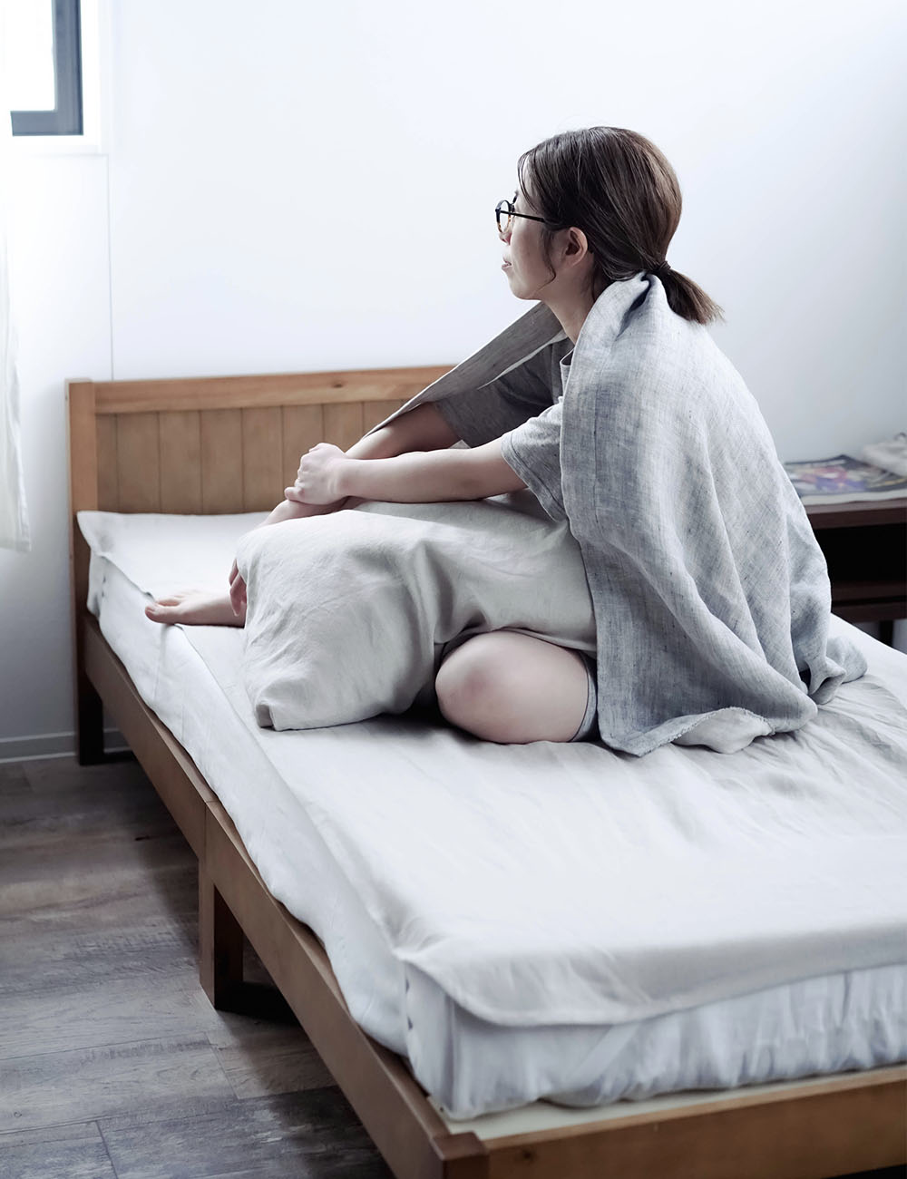 リネンシーツ】リネン100% 敷きパッド 気軽さと快適さを使うほど実感し