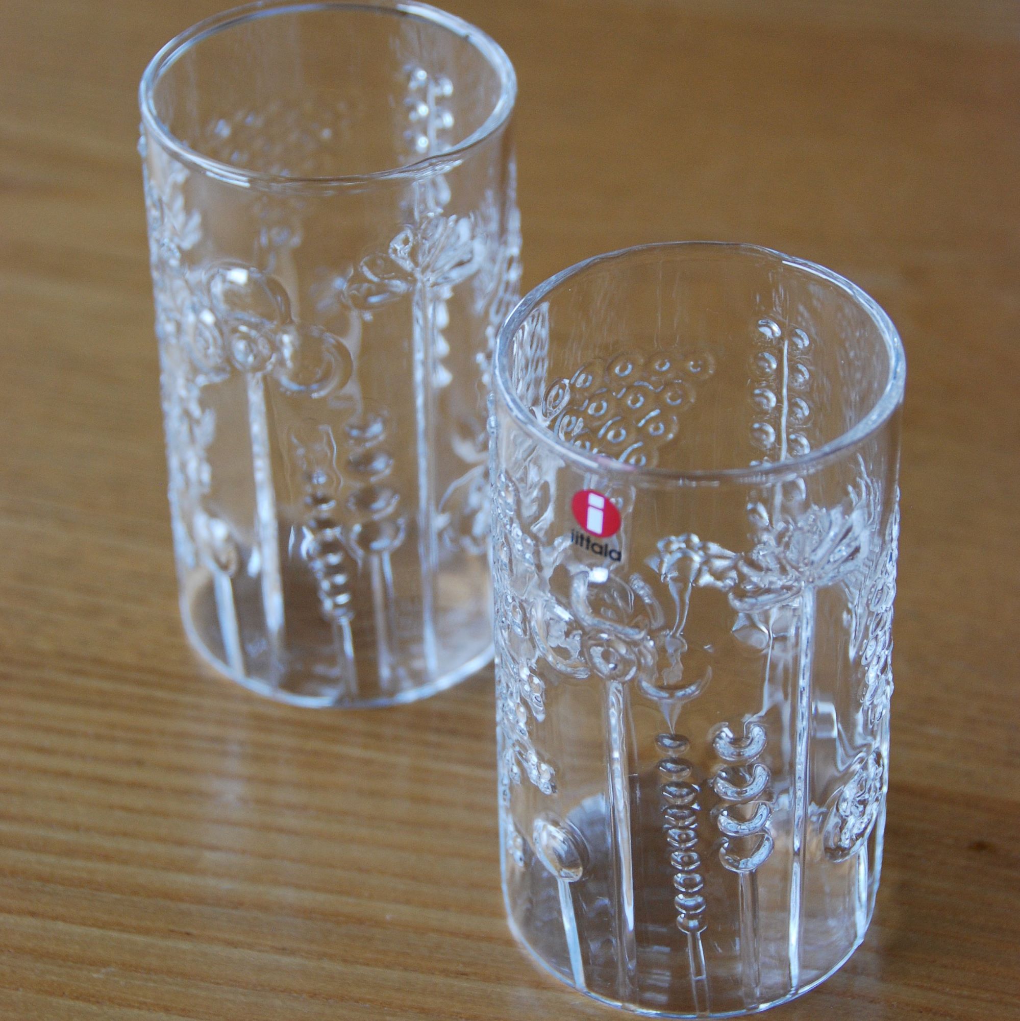 iittala Flora◇scope別注フローラとフィンランドで買ったフローラ