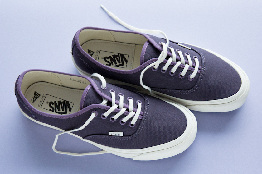 ピルグリム別注のVANS Vaultは、カラーリングで魅せる夏らしい一足