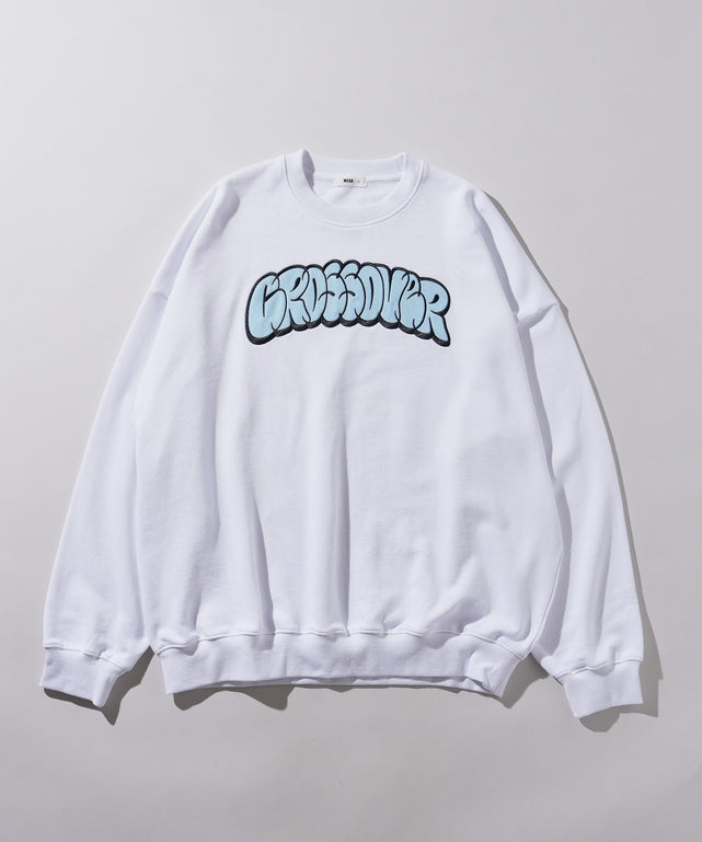 ヘビーウエイト刺繍グラフィックプルオーバー｜WEGO（ウィゴー