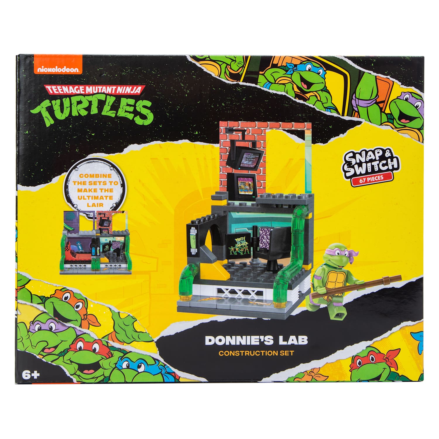 Teenage Mutant Ninja Turtles Donatello's Lab Snap & Switch Set