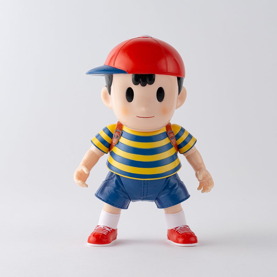02 『MOTHER2 ギーグの逆襲』のソフビ人形が初登場！ 主人公のネスが