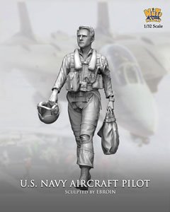 現用 アメリカ海軍 戦闘機パイロットセット (2体入り) (プラモデル