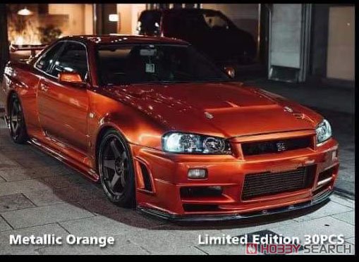 NISSAN スカイライン GT-R R34 Z-tune nismo ディスプレイエンジン付属