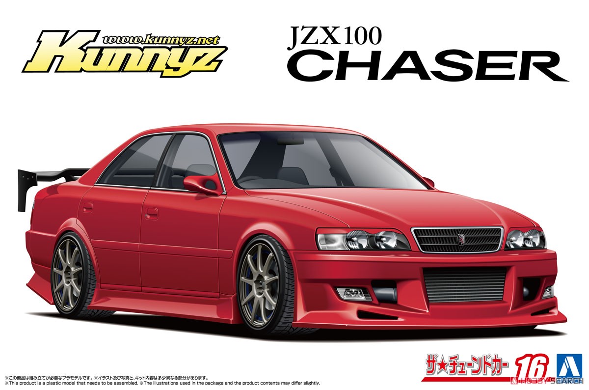 Kunny`z JZX100 チェイサー ツアラーV `98 (トヨタ) (プラモデル