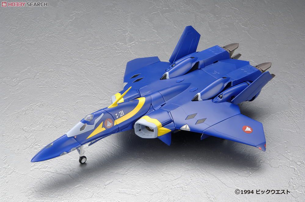 マクロスプラス 1/60 完全変形 YF-21 パッケージリニューアル版 (完成