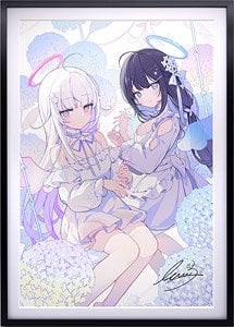 10枚限定】 イコモチ先生直筆サイン入り X-ART製 透過アクリルボード