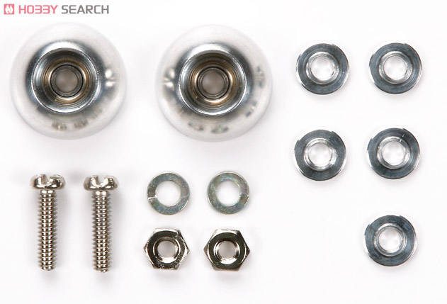 11mm アルミベアリングローラー (ボウルタイプ) (ミニ四駆) - ホビー