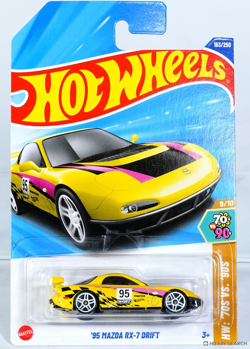 ☆特価品 ホットウィール ベーシックカー `95 マツダ RX-7 ドリフト