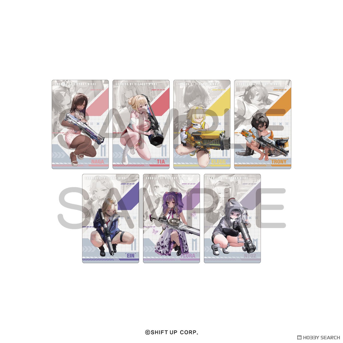 勝利の女神：NIKKE ガンガールメタルカードコレクションVol.3 (10個
