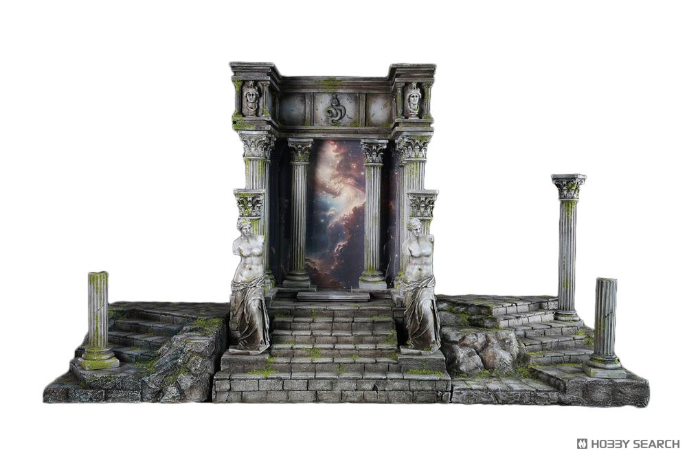 MMMトイズ 1/12 ローマ神殿遺跡ジオラマベース D (ドール) - ホビー