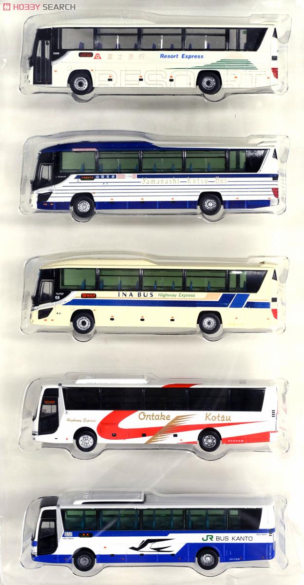 ザ・バスコレクション 中央高速バス (5台セット) B (鉄道模型