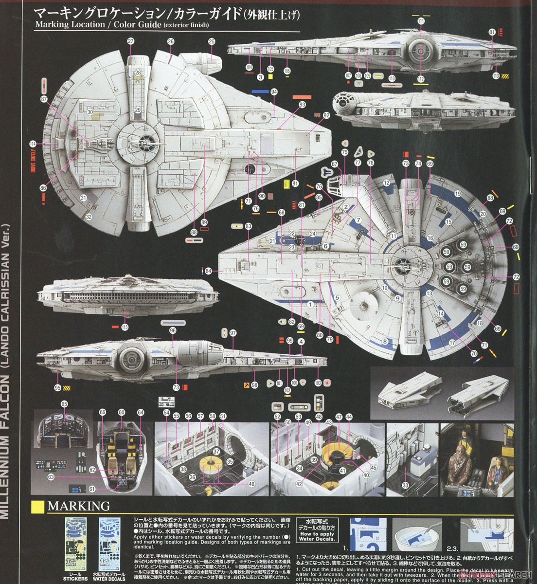 1/144 ミレニアム・ファルコン (ランド・カルリジアンVer
