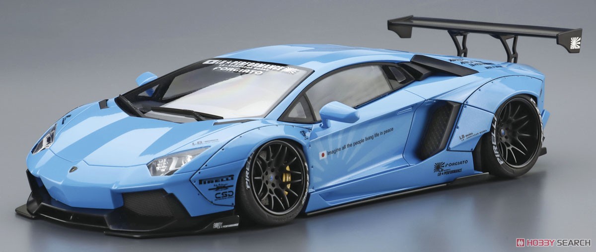 LBワークス ランボルギーニ アヴェンタドール Ver.1 (プラモデル