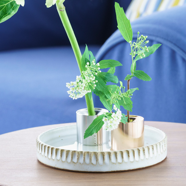 BLANK】HANAKUBARI （一輪挿し）／シルバー｜COOCAN++