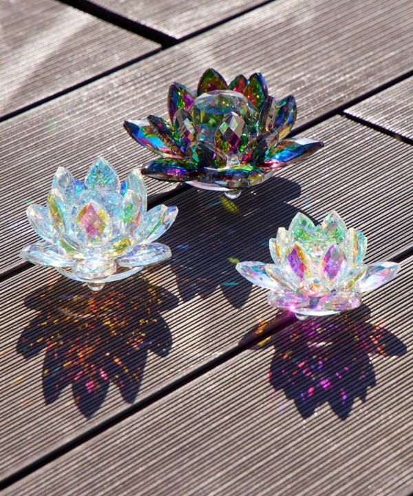 ガラスロータスミラー L(WHITE): 『チャイハネ』公式通販