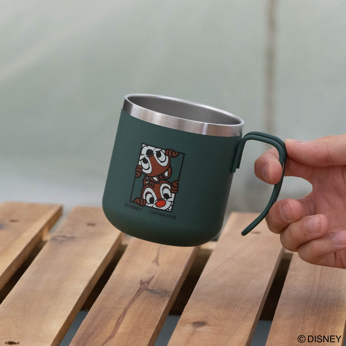 ディズニー ダブルステンレスマグカップ300（チップ＆デール