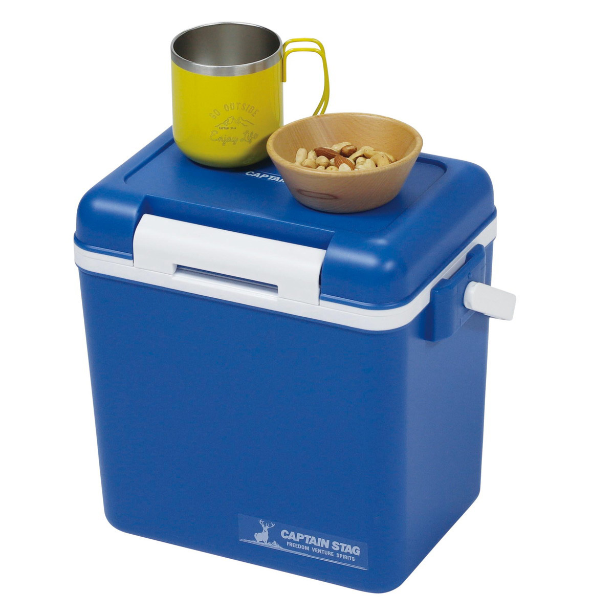 シエロクーラーボックス8（マットブルー） - アウトドア・キャンプ用品