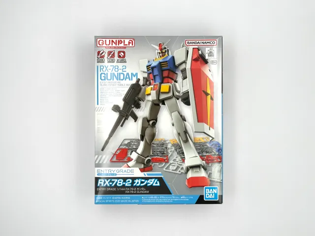 初心者向け】ワンランク上の素組へ『ENTRY GRADE 1/144 RX-78-2