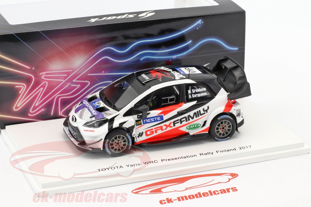 Spark 1/43 Toyota Yaris WRC VIP Gronholm