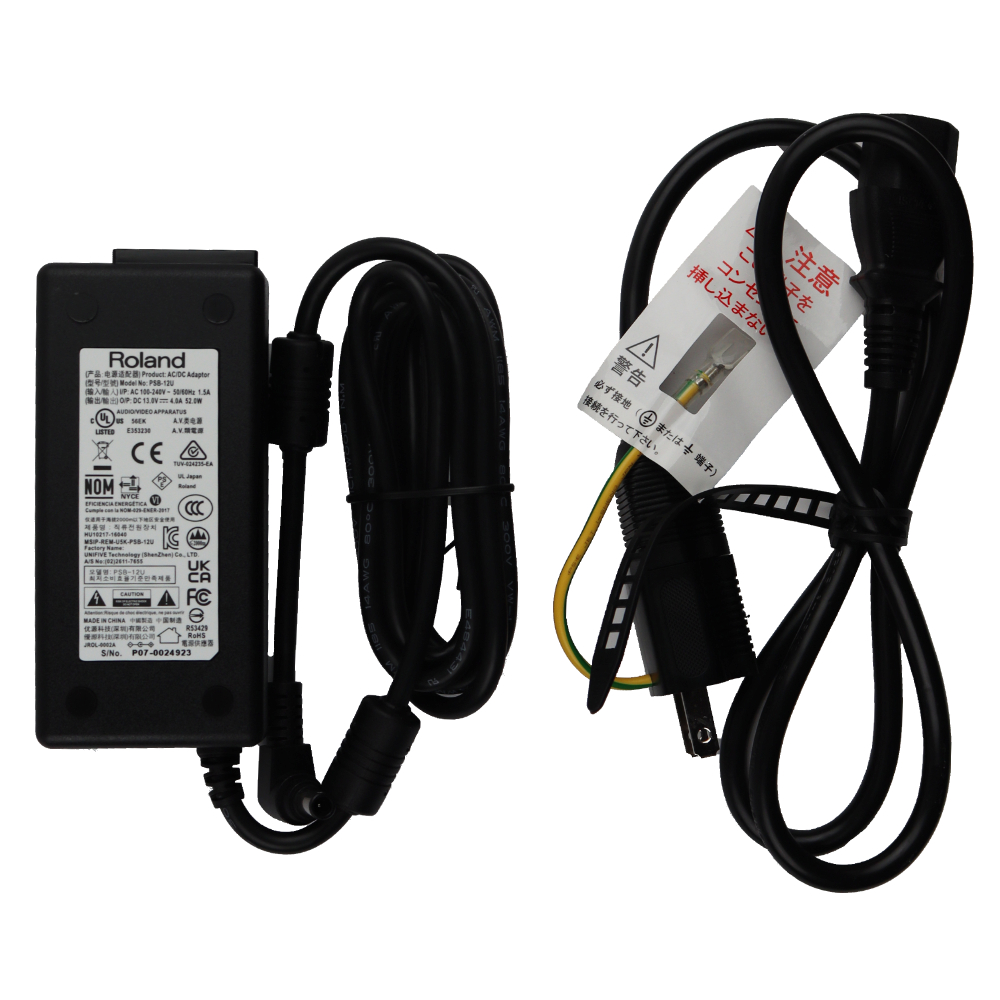 Roland PSB12USET PSB-12U2 ACコードセット (5100047396) (5100059164