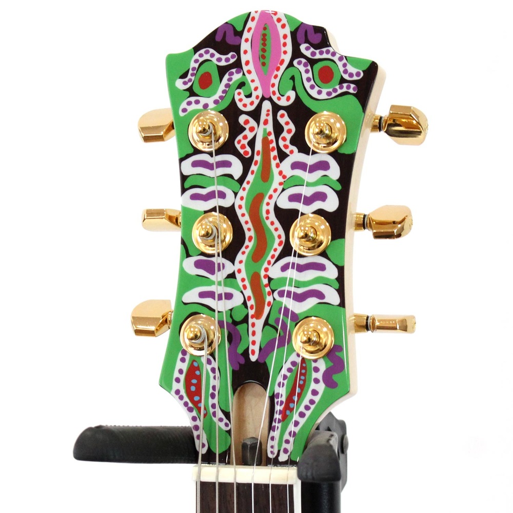 BURNY MG-165X hideモデルサイケデリックペイント エレキギター