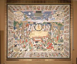 川崎市教育委員会 : 紙本着色 仏涅槃図