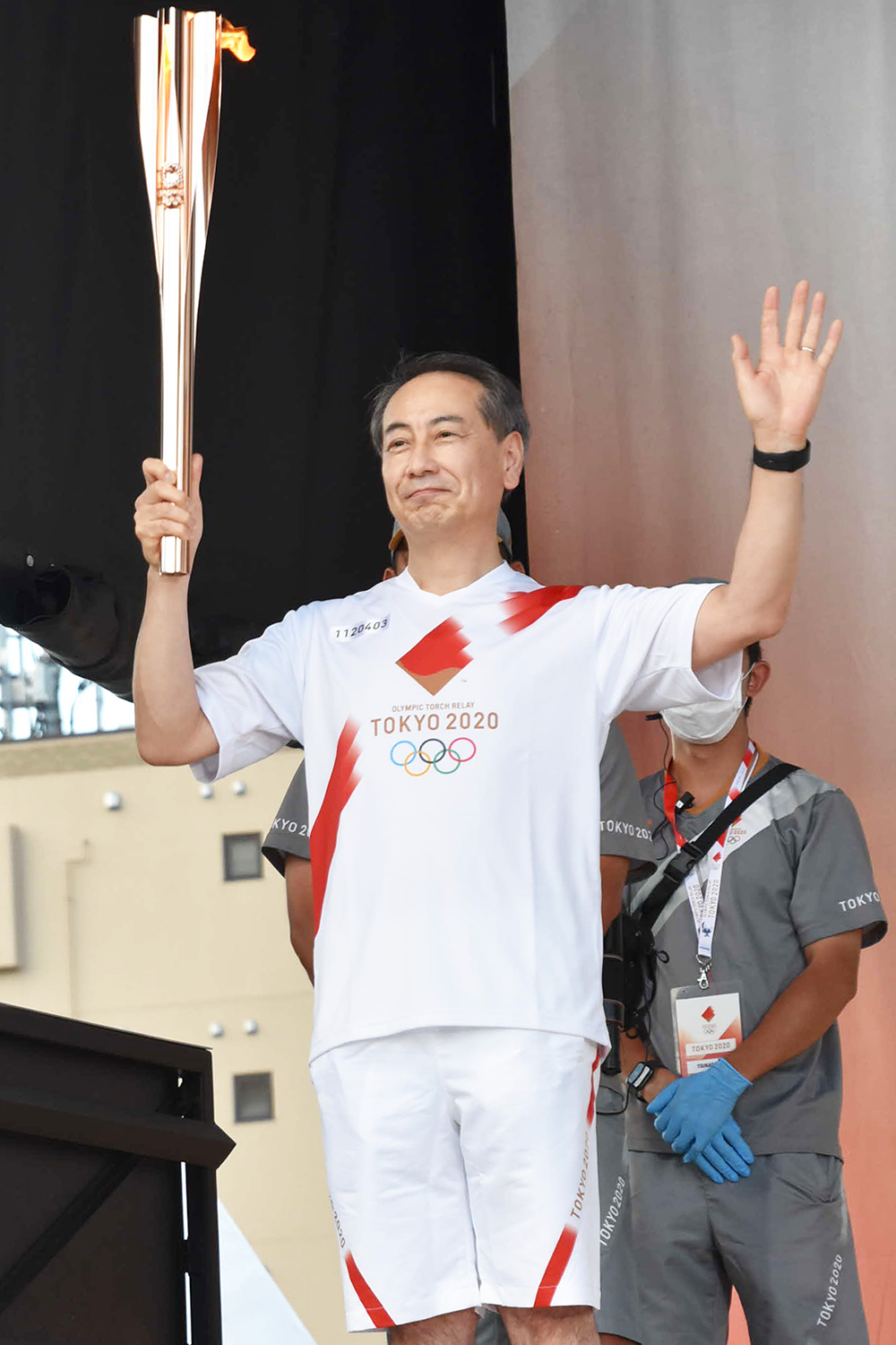 令和3年7月21日(水)】東京2020オリンピック聖火リレー 点火セレモニー