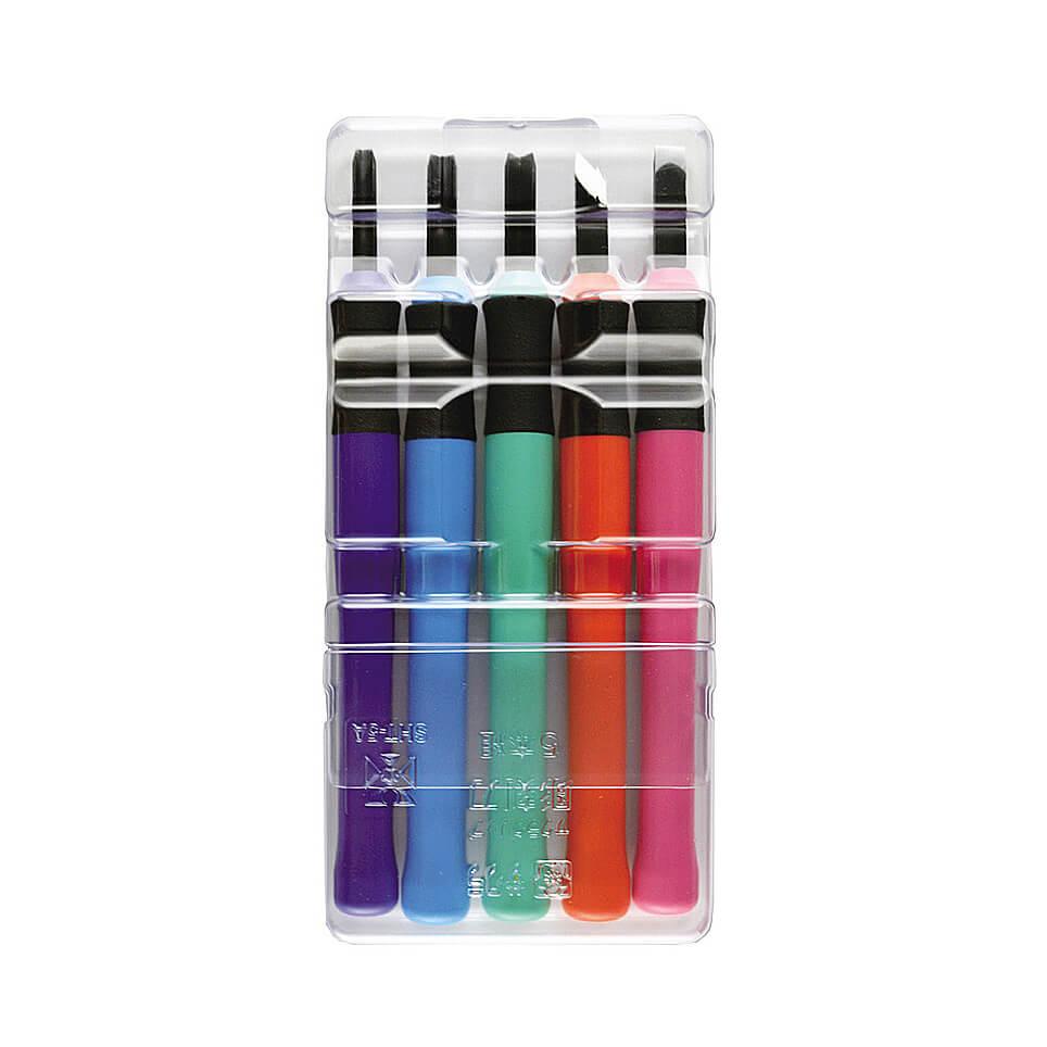 グリップ彫刻刀A 4本組｜セット｜彫刻刀｜絵画用品・学用品｜商品を