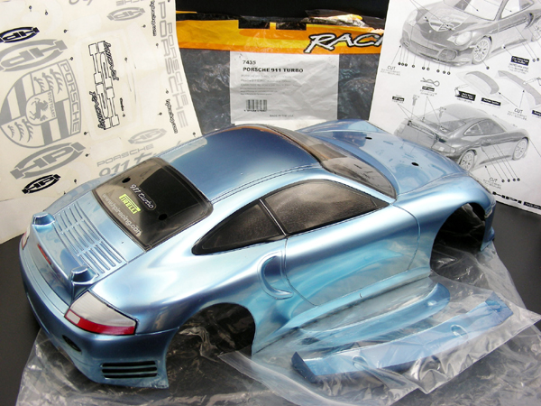 HPI 1/10 7435 PORSCHE 911 TURBO Painted & Trimmed 200mm Body Set