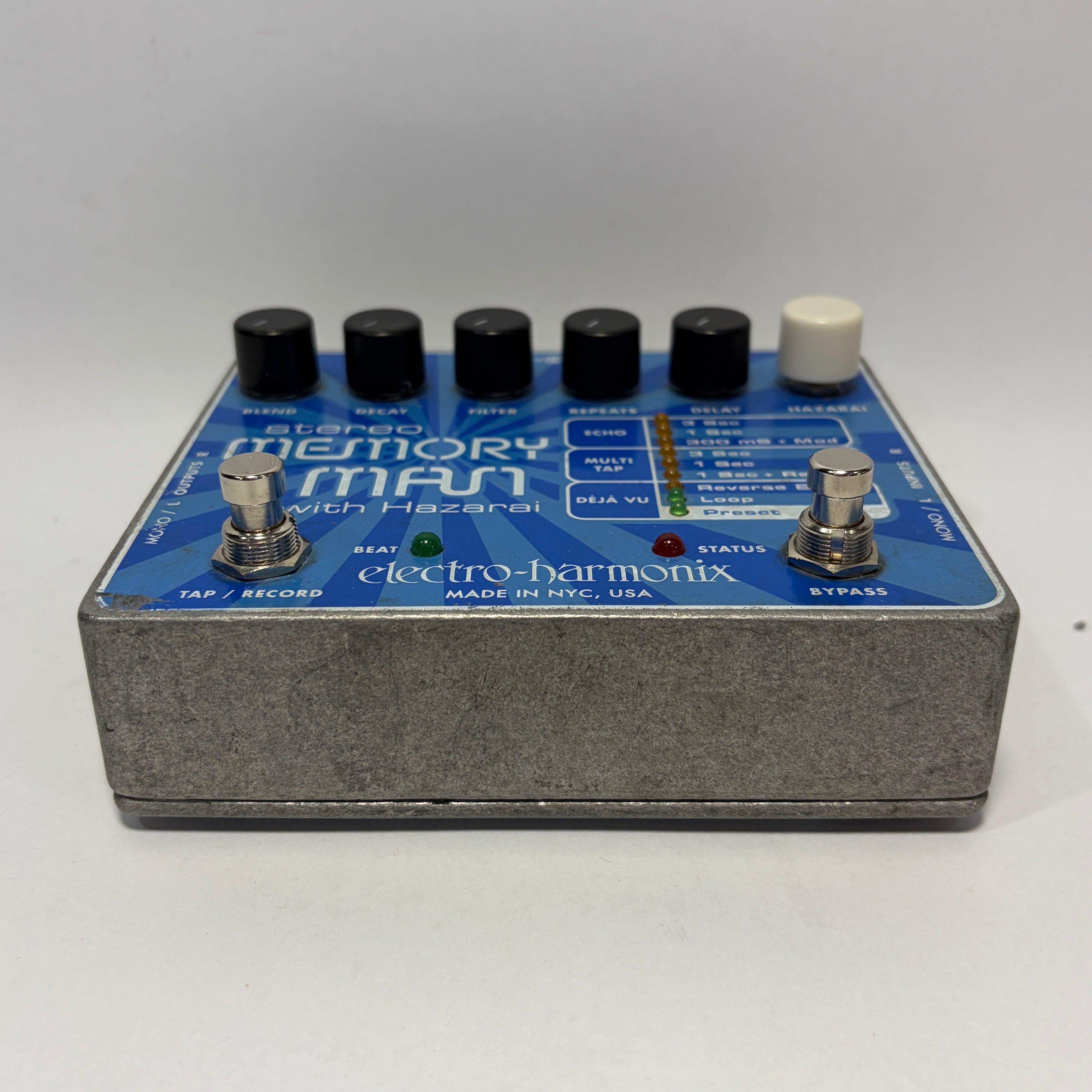 Used Electro-Harmonix Stereo Memory Man with Hazarai