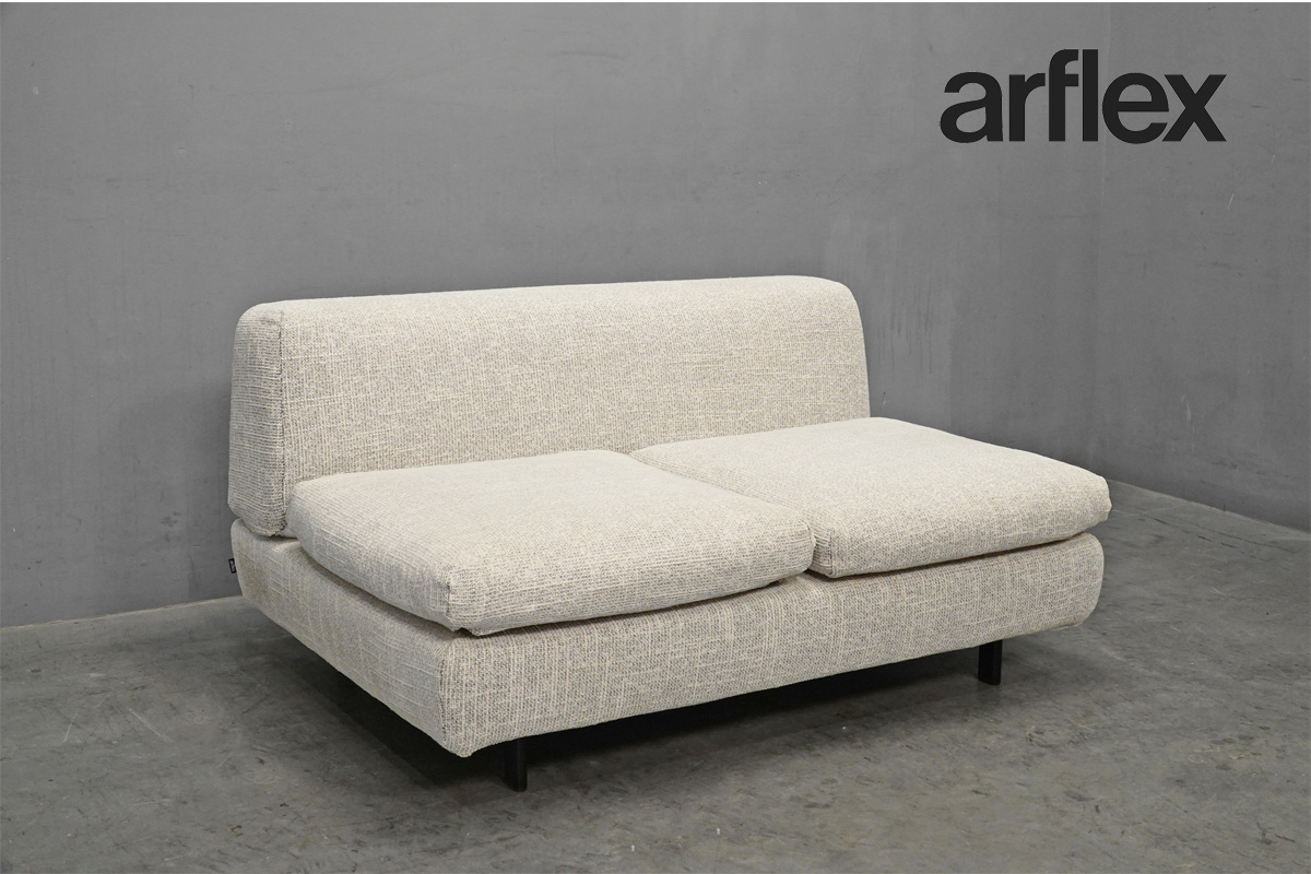 ブランド家具買取 葉山ガーデン「WAZA」 無垢材 2.5人掛けソファｰ