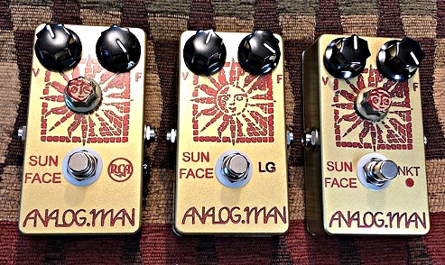 Analog Man Sun Face and Fuzz Face Page