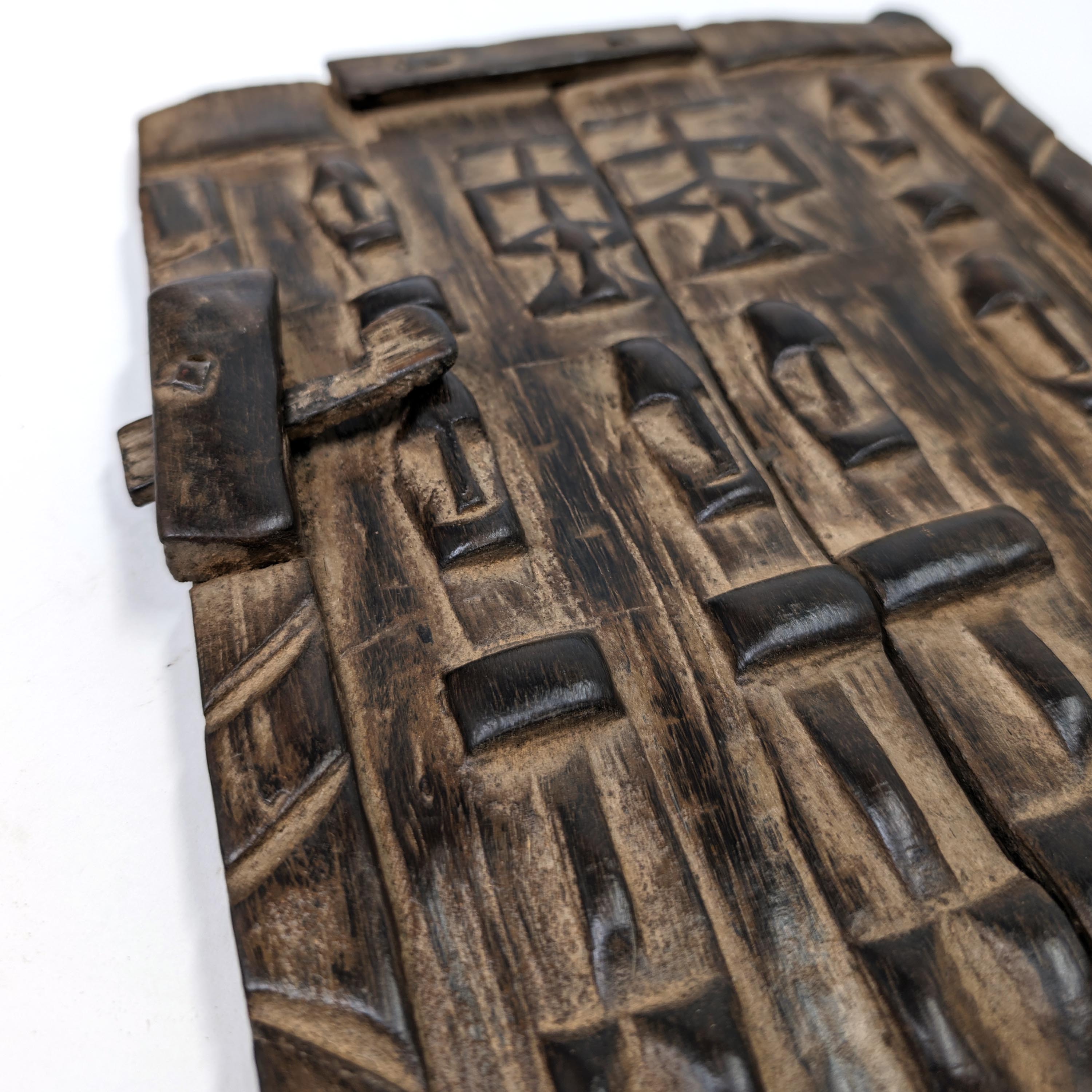 ドゴン族の扉 高さ30cm アフリカン プリミティブアート （p575-03