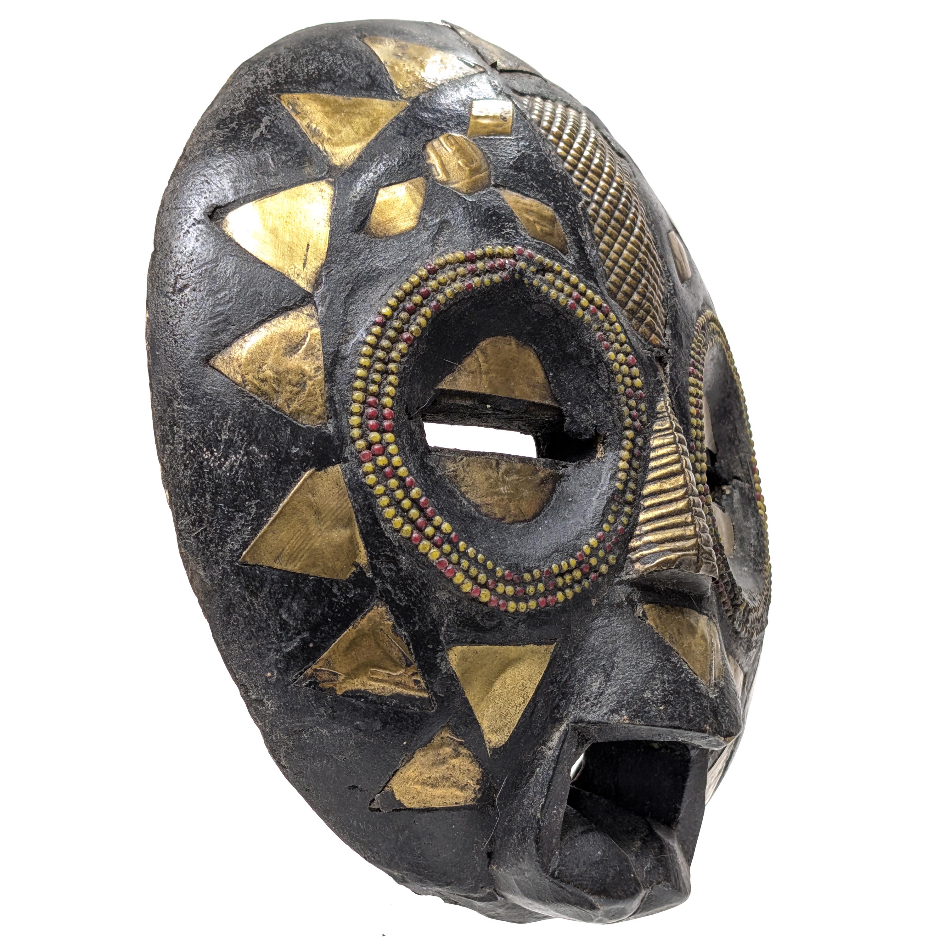 アシャンティ族小型仮面 23cm アフリカン プリミティブアート マスク