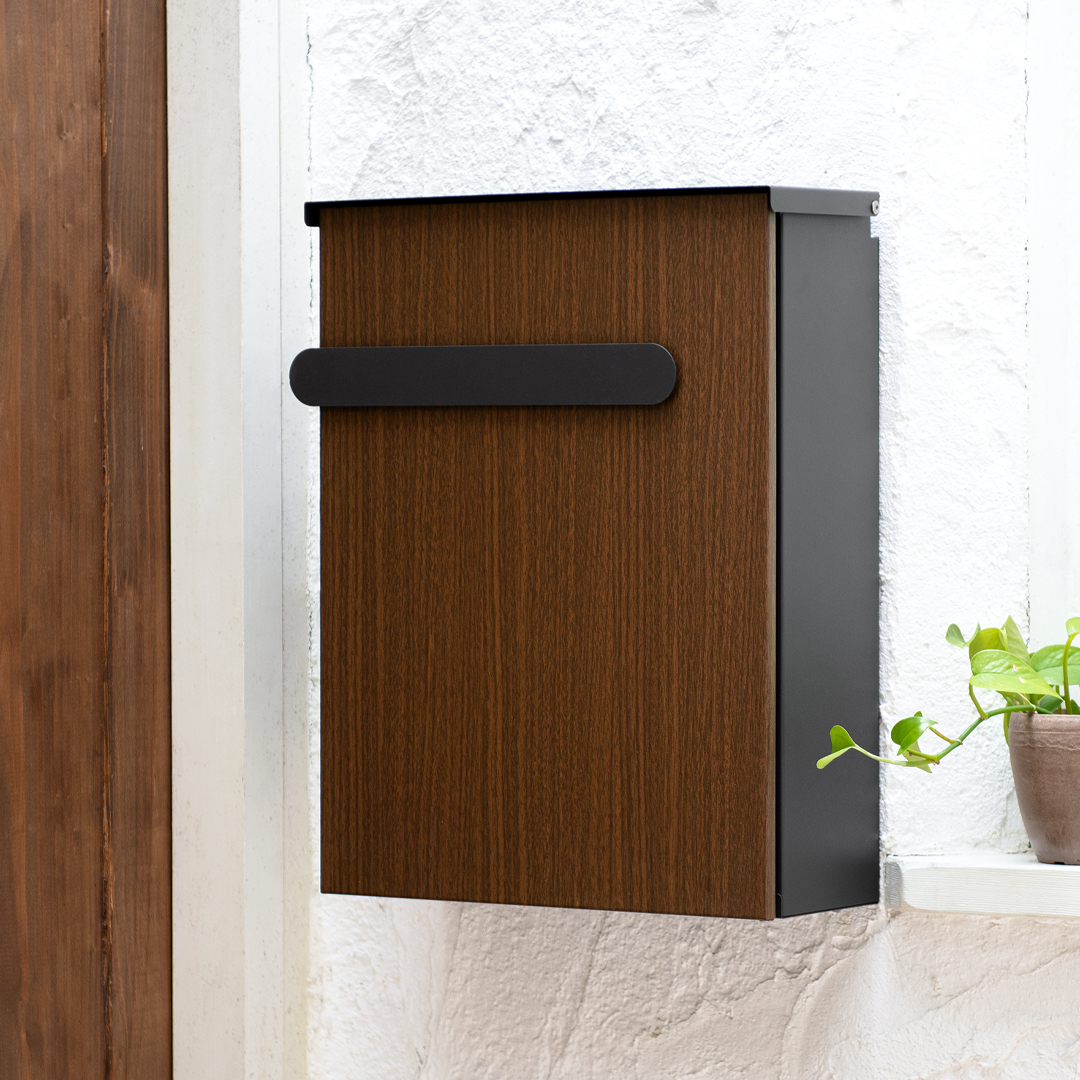 木目調壁掛けポスト Bell(ベル) | 家具・インテリア通販 【公式