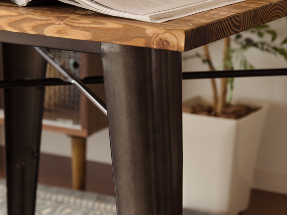 2人用 Lewis(ルイス) ダイニングテーブル3点セット | 家具・インテリア