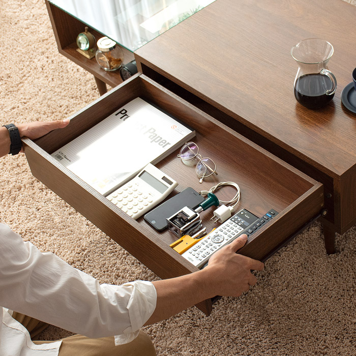 引き出し付きセンターテーブル KAUNIS (カウニス) | 家具・インテリア