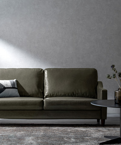 おしゃれで人気な2人掛けソファ(グレー)。家具・インテリア通販