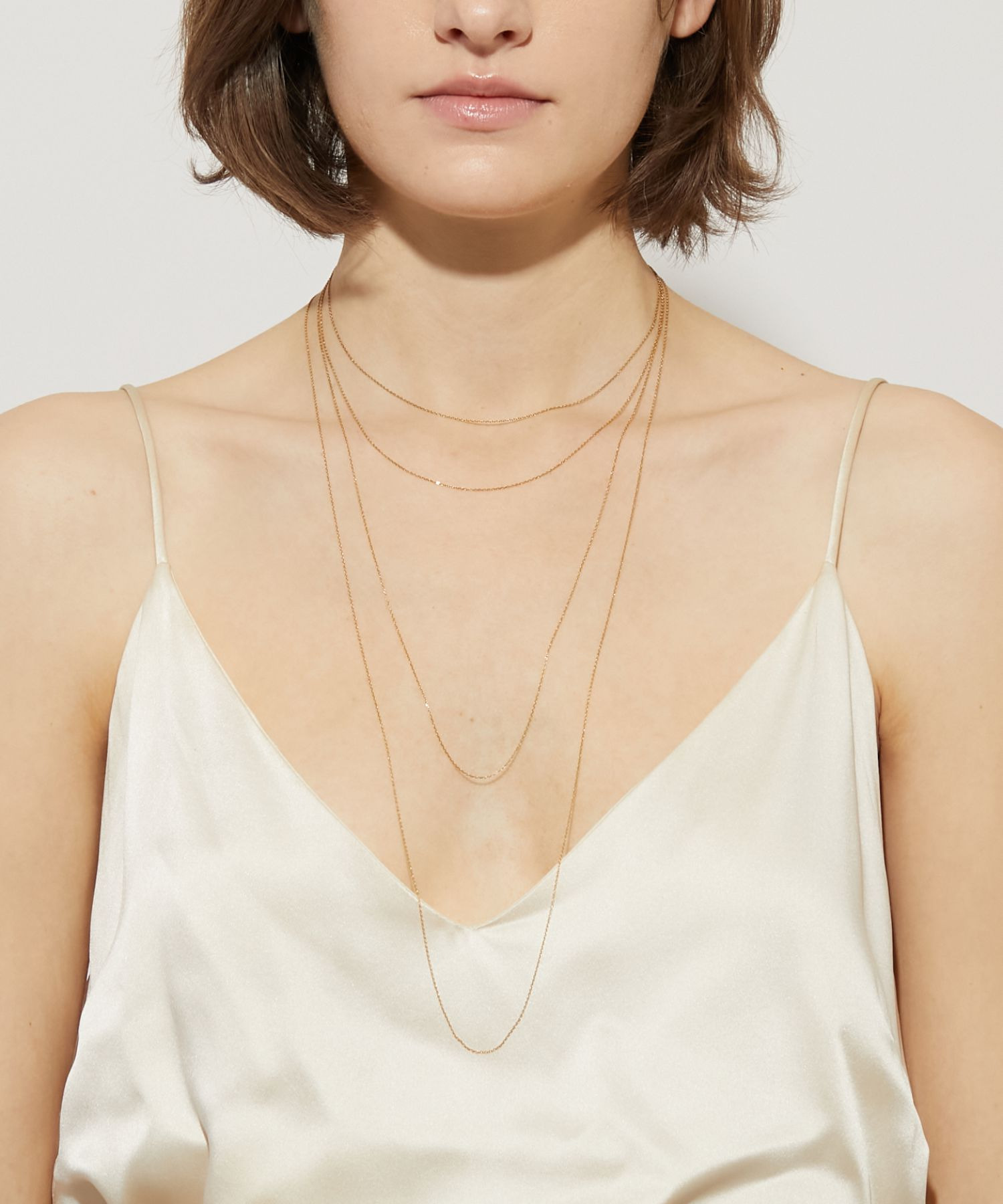 basic] K10 chain short necklace｜ARTIDA OUD（アルティーダ ウード）