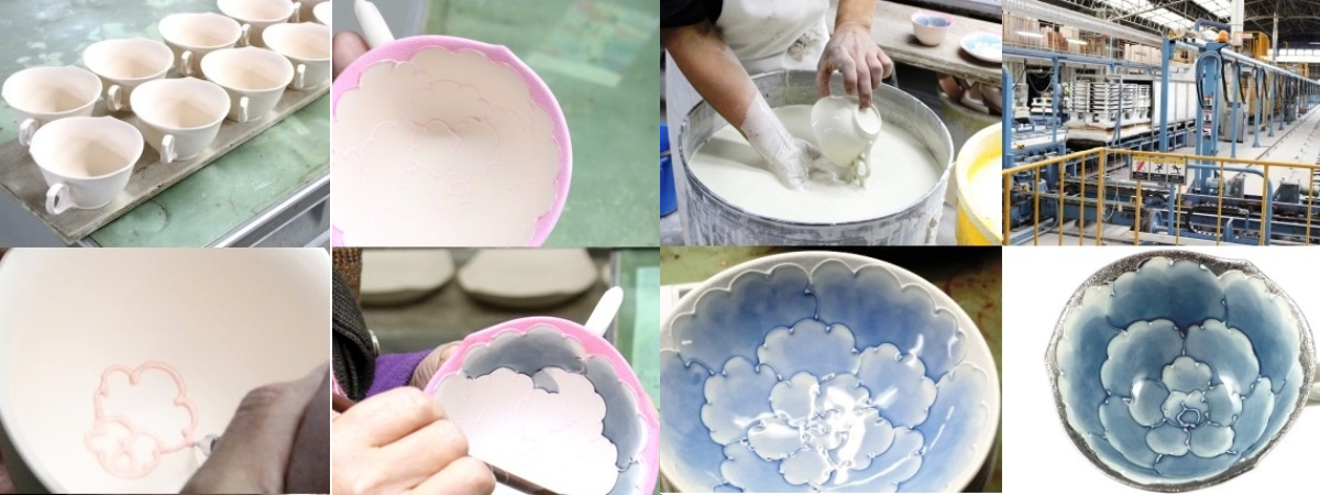 村上玄輝 作品】紫陽花絵 丸型香炉（小）