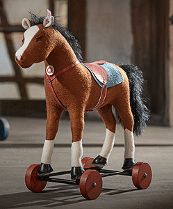 Steiff Friedhelms Horse on Wheels 006838 | Ashby Bears