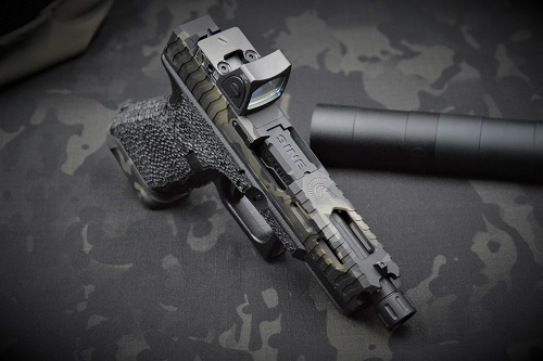 BCSWカスタム MITA製 LANTACタイプ100%CNC スライド 東京マルイ G19