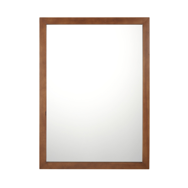 天然木ウォールミラーL ダークブラウン | 美通販 www.bitsuhan.com