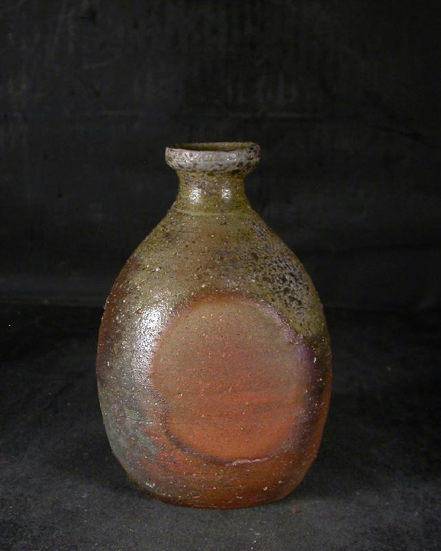 備前焼 登窯 備前焼中堅作家 幡上 雄一 窯変徳利1 備前焼卸・小売 六べえ