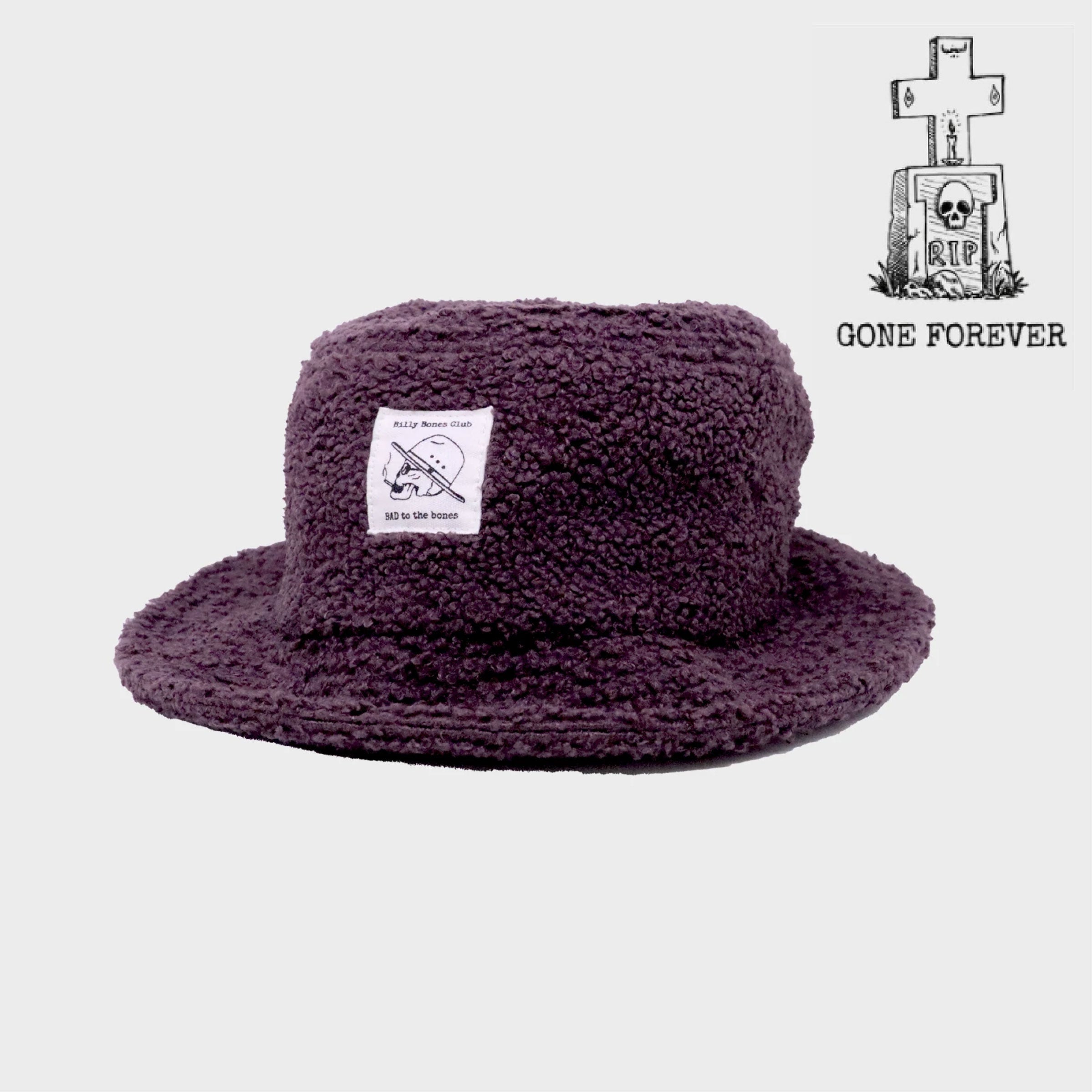 Billy Bones Club バケットハット Gremlin Bucket - Purple Wool