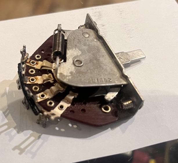 USED Fender Vintage Strat Tele CRL 1452 3 way switch 1955-1962